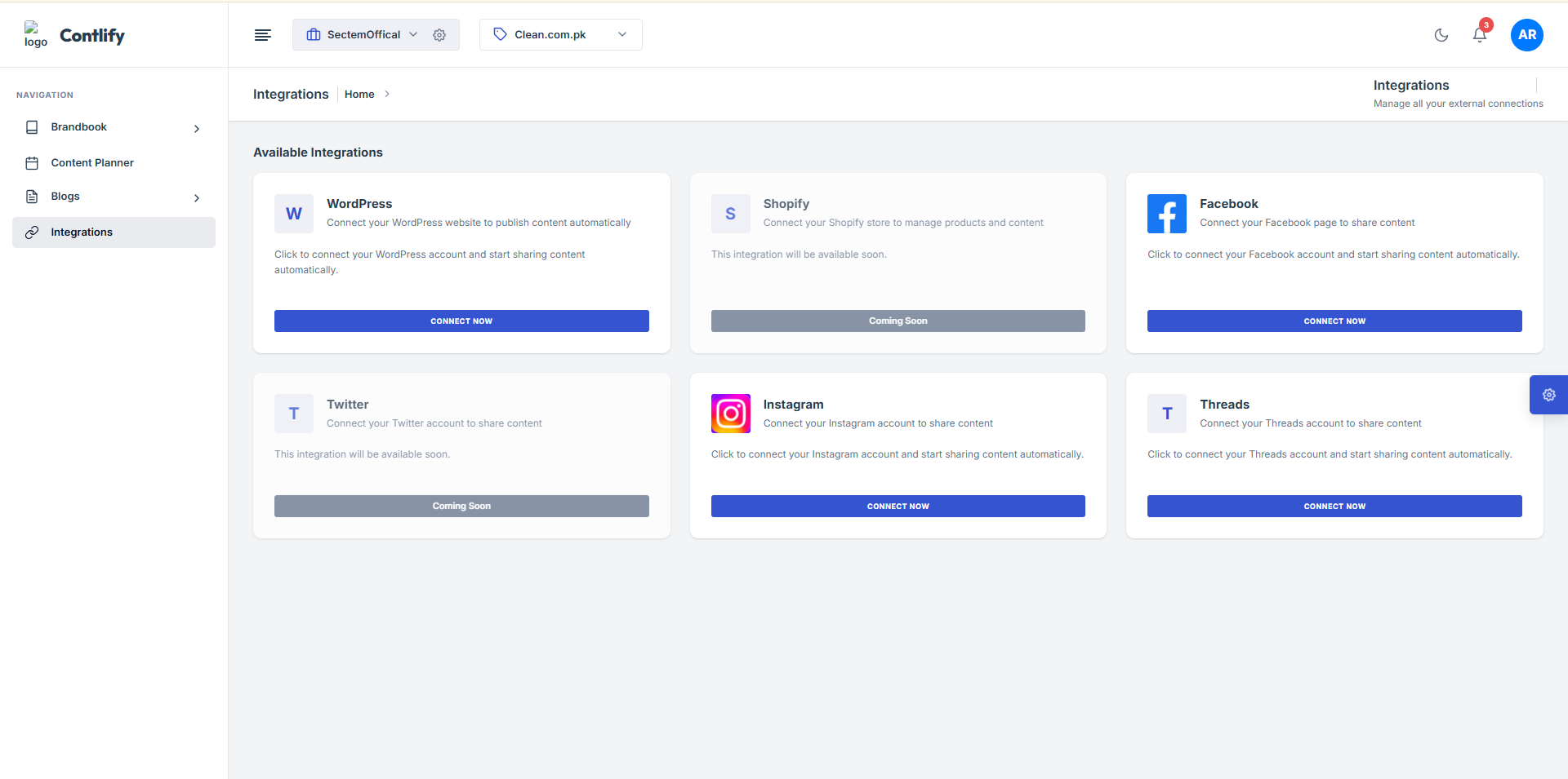 Integrations 2